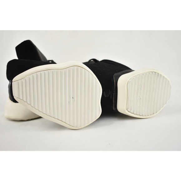 RICK OWENS X ADIDAS Black Tech Runner Sneakers Men’s Size 7 - Picture 6 of 8